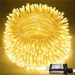 66 ft |  200 LED Christmas String Lights Indoor Outdoor Waterproof
